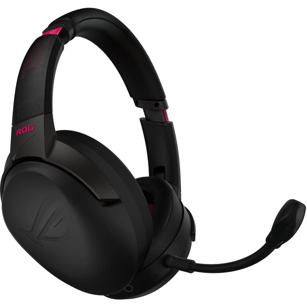 ASUS ROG STRIX Go 2.4 Wireless Gaming Headset with Electro Punk Design - Lightweight Comfort for PC, PS5, Xbox & Mobile Gaming