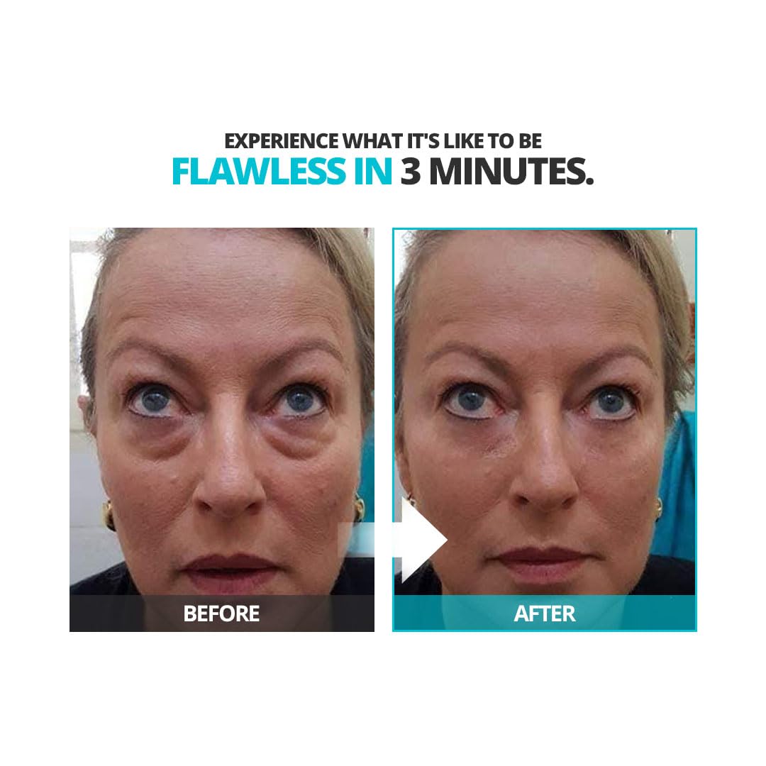 Instantly Ageless Anti-Aging Face Cream - Instant Wrinkle Tightener & Under Eye Bags Remover - 25 Vials Facelift Treatment for Youthful Skin | Perfect for Daily Use, Special Occasions & Travel Skincare Routine