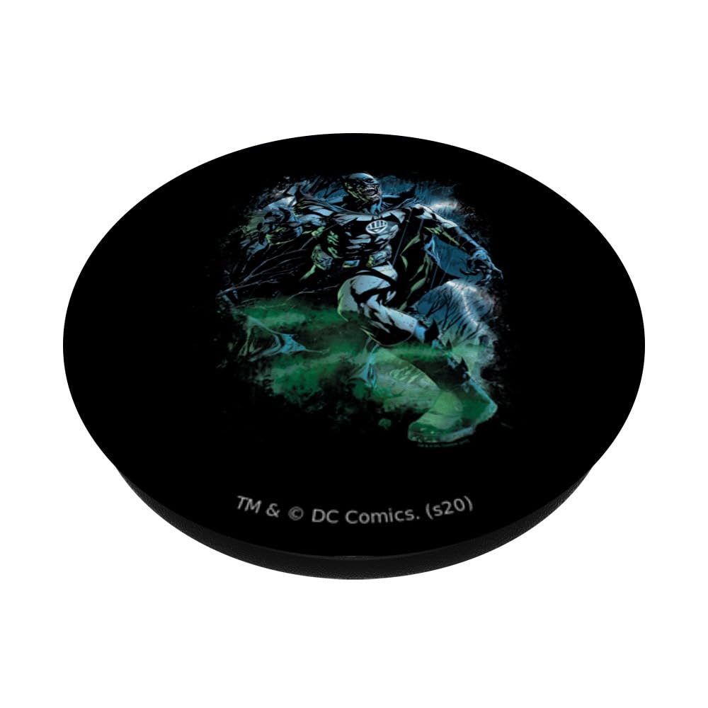 Green Lantern Black Lantern Batman PopSockets Standard PopGrip - Swappable Phone Grip & Stand for Smartphones - Perfect for DC Comics Fans, Gaming, and Everyday Use