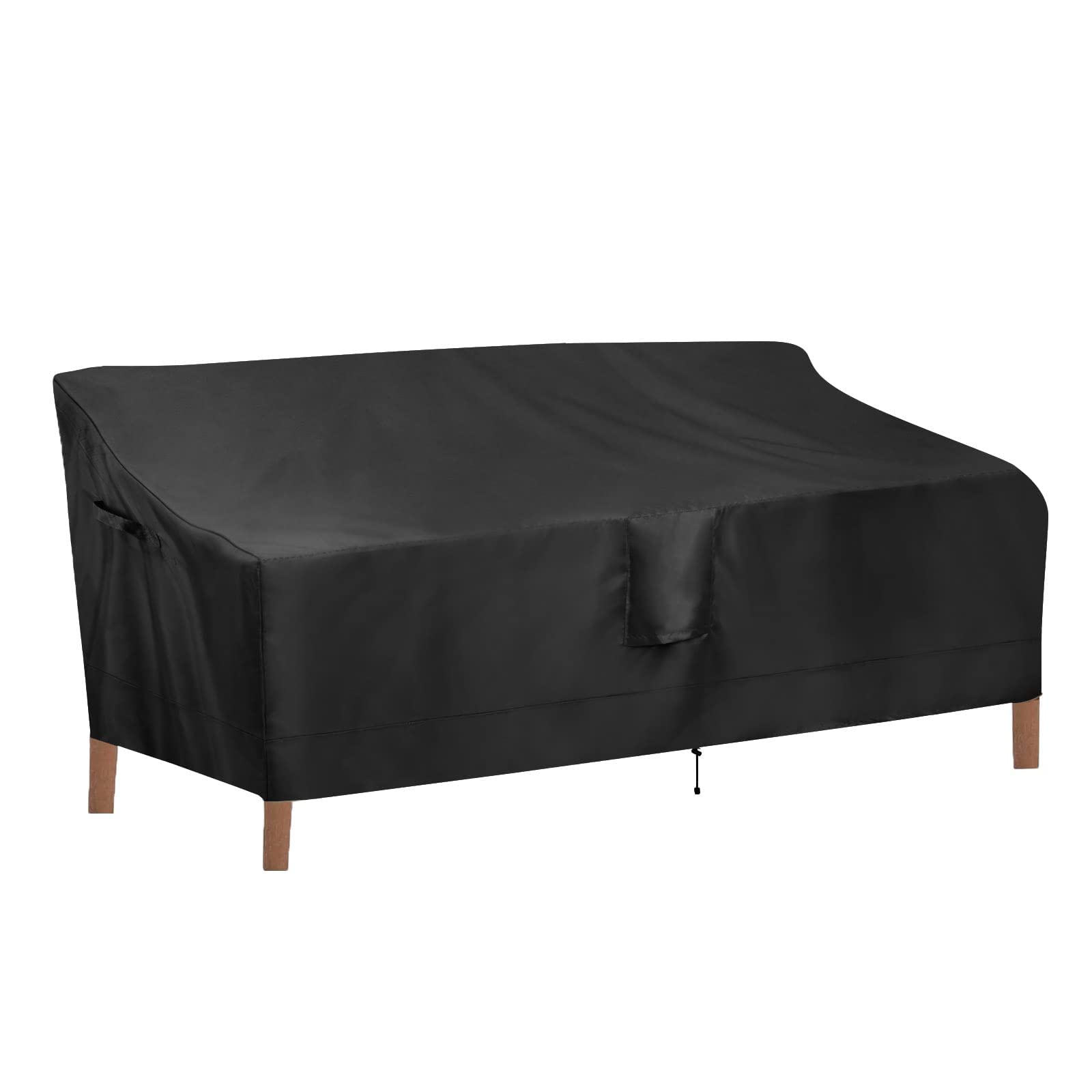 Outdoor Waterproof 4-Seater Patio Couch Cover - Heavy Duty UV Resistant Sofa Furniture Protector for Outdoor Use, 104