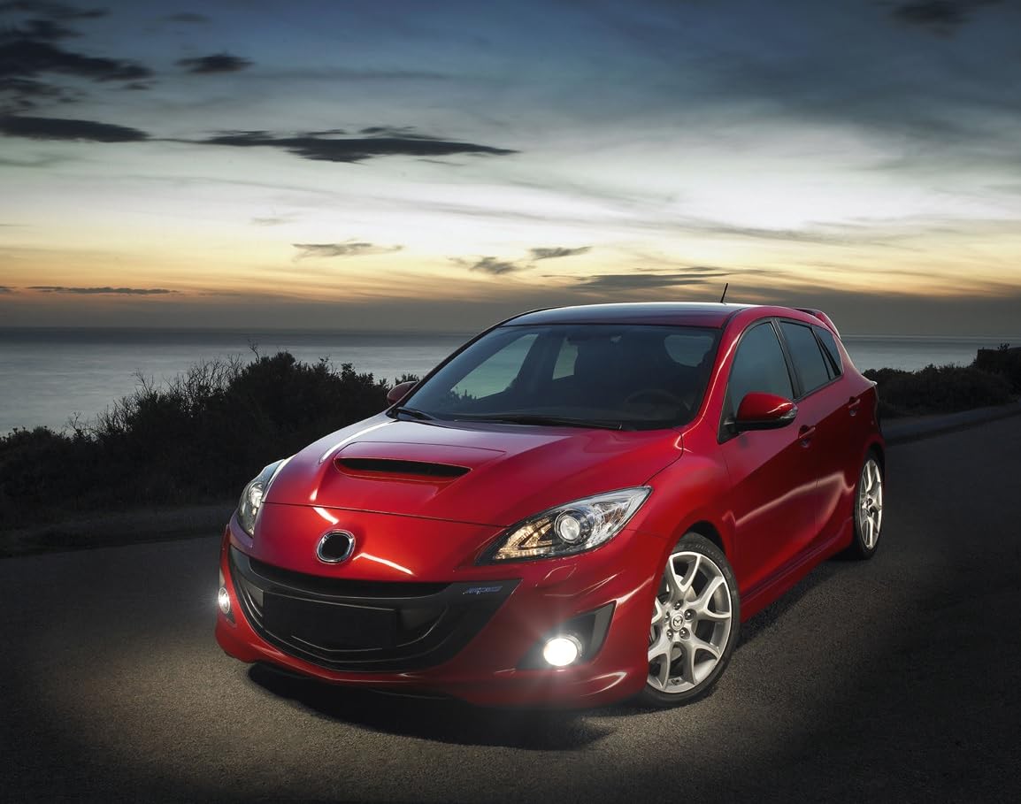 Brand LED Fog Lights for 2010-2013 MazdaSpeed3 - Waterproof & Durable Driving Lights for Night Visibility & Off-Road Adventures