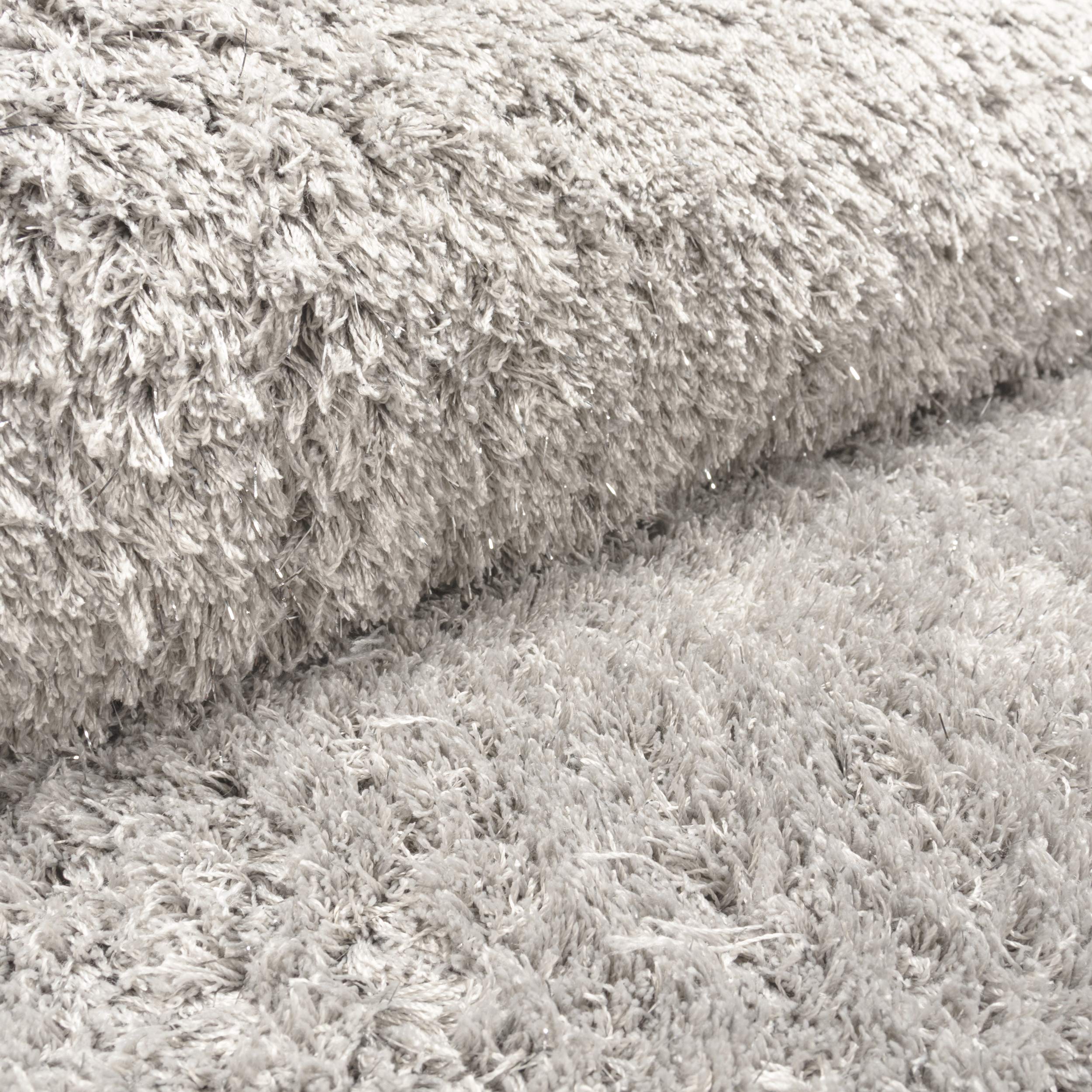 Premium Lurex Plush Shag Area Rug - Soft & Luxurious Indoor Carpet for Living Room, Bedroom - Adds Elegance & Comfort to Your Home Decor