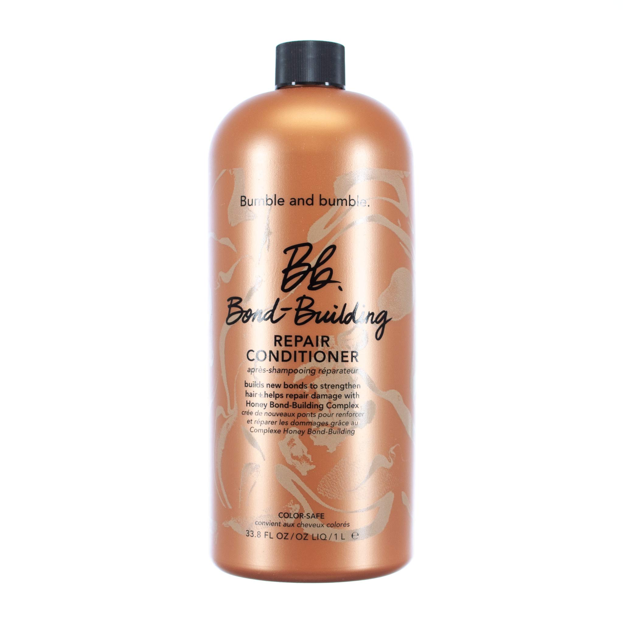 Bumble and bumble Bond Building Repair Conditioner with Pump - Hair Repair Treatment for Damaged Hair - Salon Quality Deep Conditioning for Dry, Brittle Hair - Perfect for Post-Color & Heat Styling Recovery