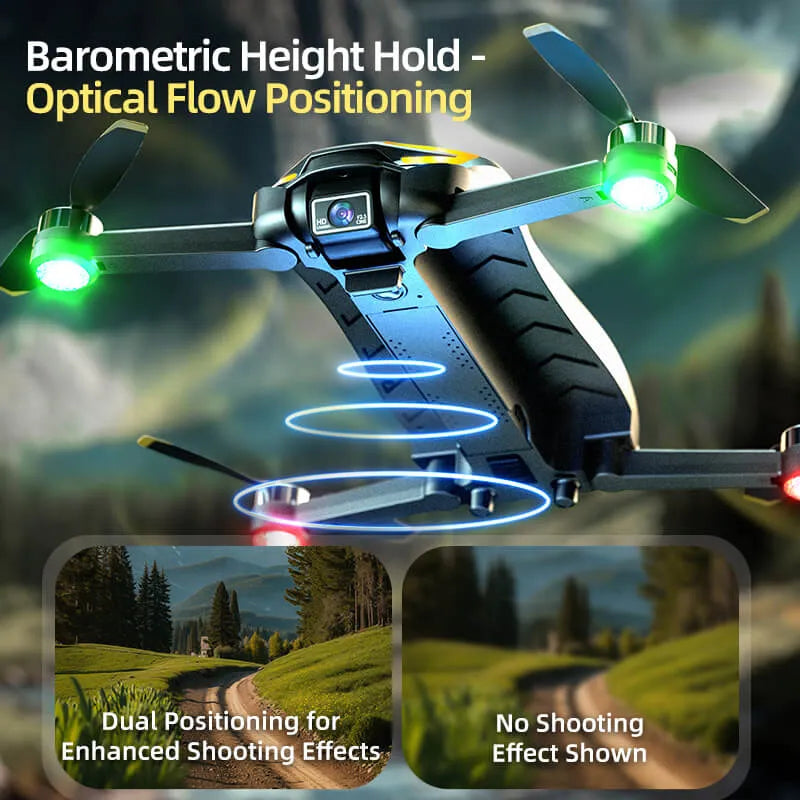 JJRC X39 Flying Car Drone with 720P HD Camera & Optical Flow - Foldable RC Quadcopter for Kids & Adults, Indoor/Outdoor Aerial Photography & FPV Racing Drone
