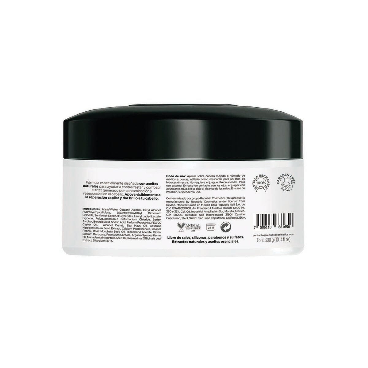 Revlon Macadamia & Argan Oil Hair Mask - Deep Conditioning Treatment for Dry, Damaged Hair - Salon-Quality Hair Care at Home