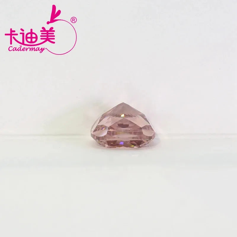 1.55CT VS1 Clarity CVD Lab Grown Loose Diamond - Cushion Cut Fancy Brownish Color for Jewelry Making | Engagement Rings, Necklaces & Custom Designs