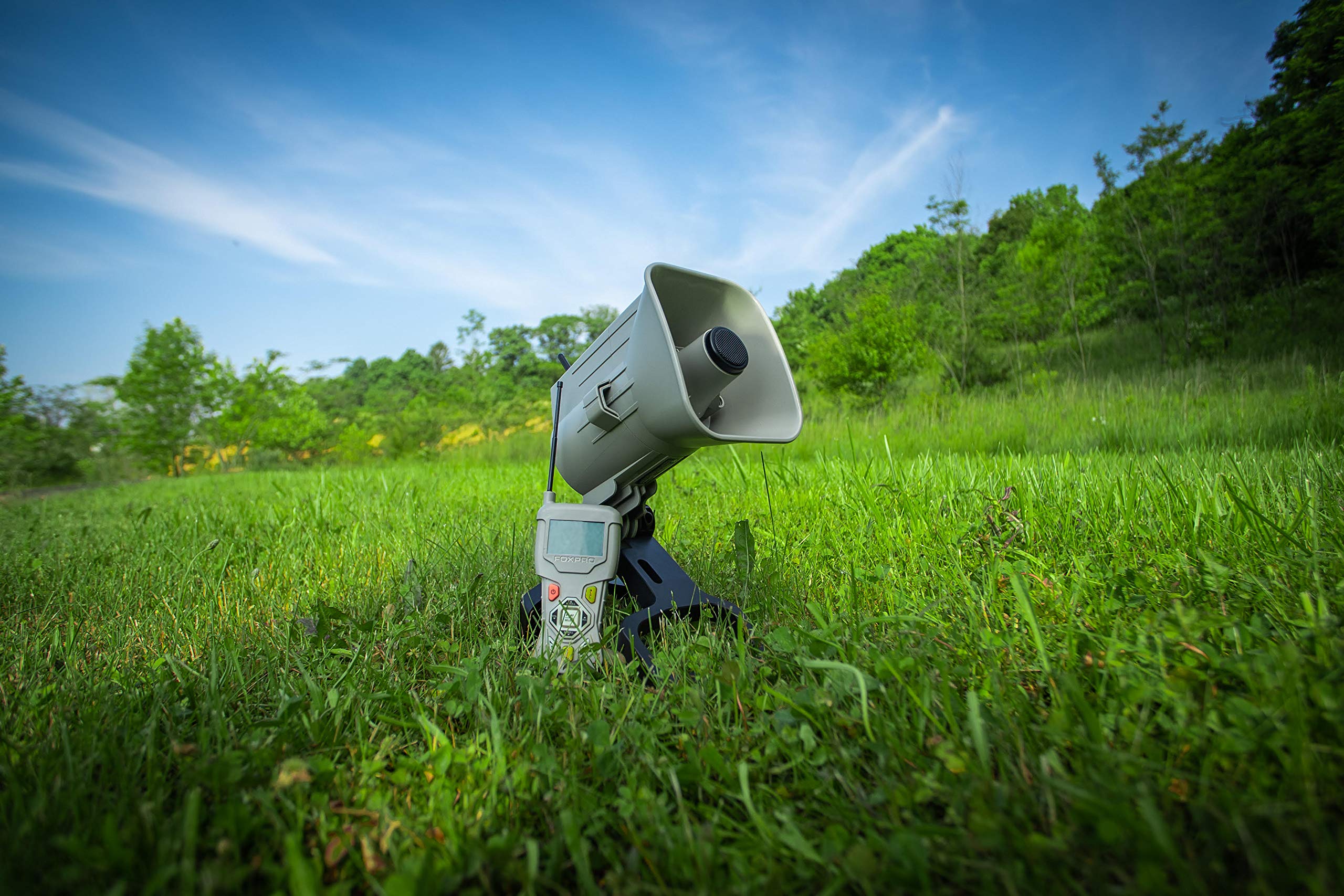 FOXPRO X Series Electronic Predator Call - Remote Controlled Programmable Game Call for Coyotes, Foxes, Hogs & More - USA Made Hunting Gear for Predator Control & Wildlife Management