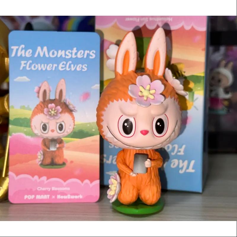 Labubu The Monsters Flower Elves Series Complete Set - Collectible Vinyl Figures for Home Decor, Office Display, and Gift Giving