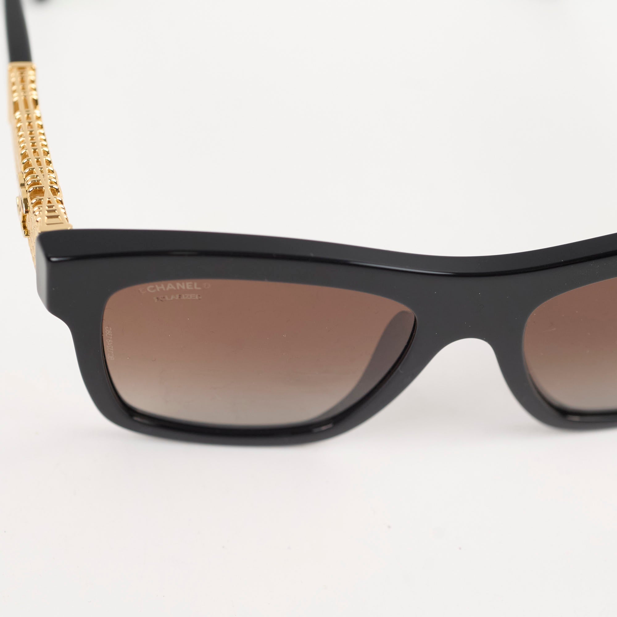 Chanel Black Sunglasses for Women - Luxury Designer Shades for Fashion & Sun Protection - Perfect for Beach, Driving & Outdoor Activities