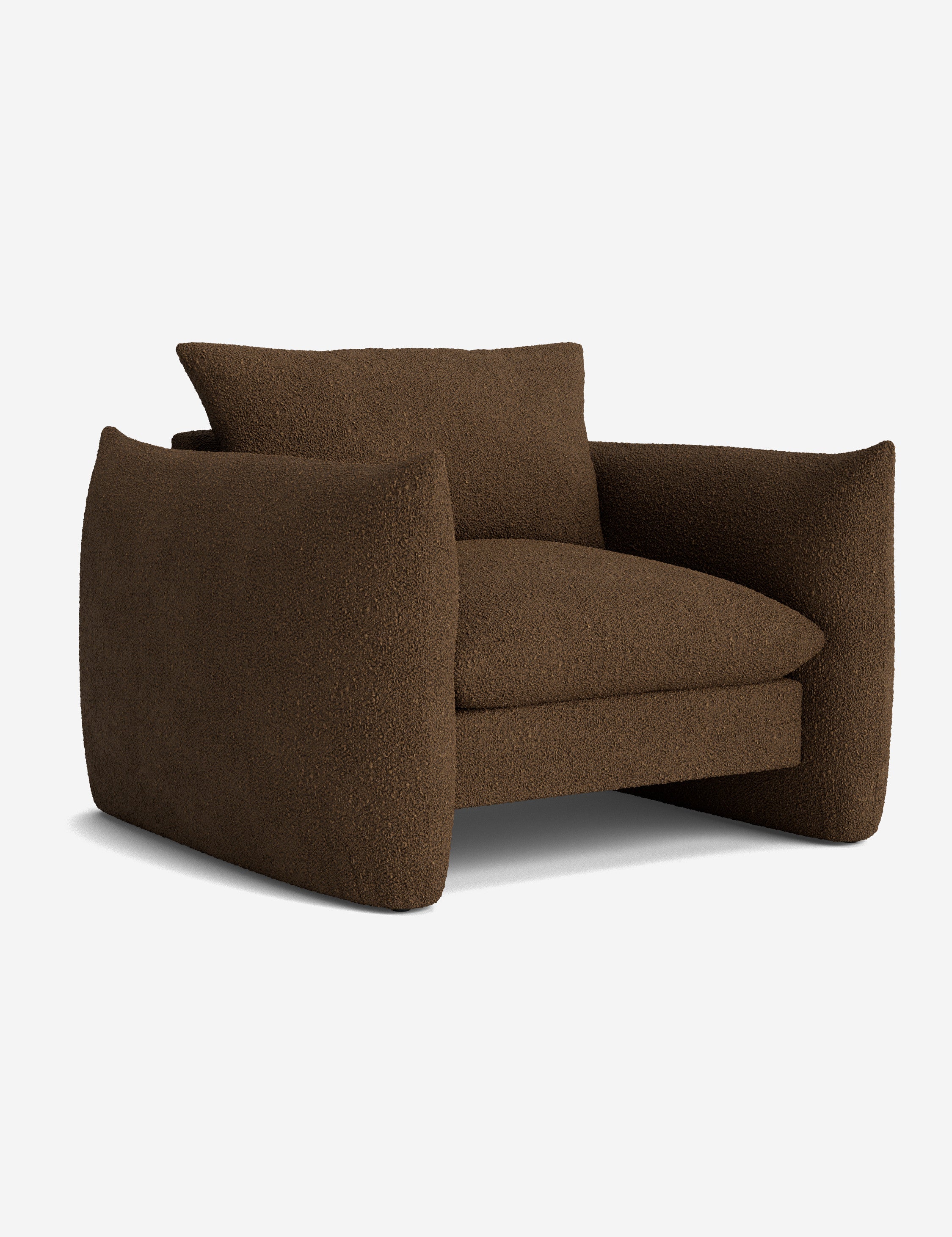 Stylish Banks Accent Chair - Modern Living Room Furniture for Home & Office - Perfect for Reading Nook, Lounge Area or Workspace
