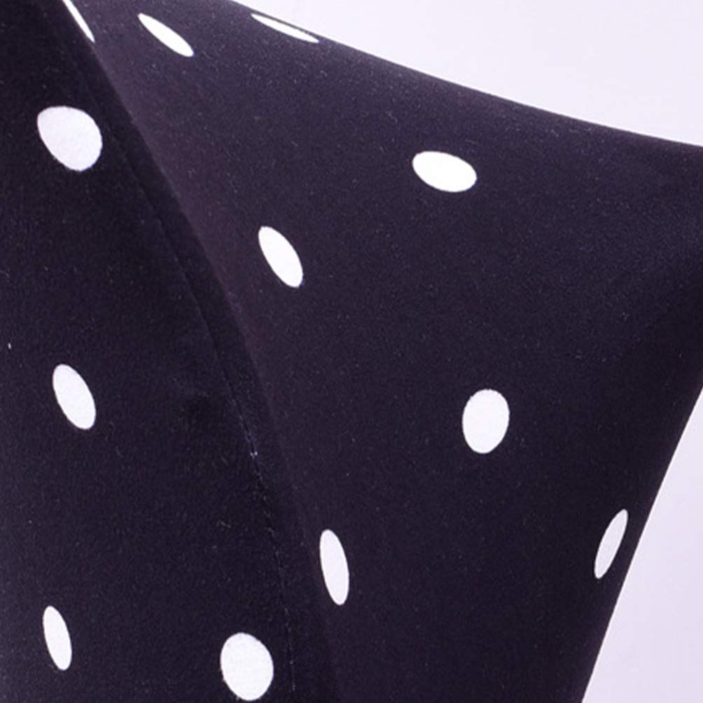 VOSAREA Stretch Dot Pattern Office Chair Cover - Breathable Slipcover Protector for Desk Chairs, Home & Office Use, Easy to Install & Wash