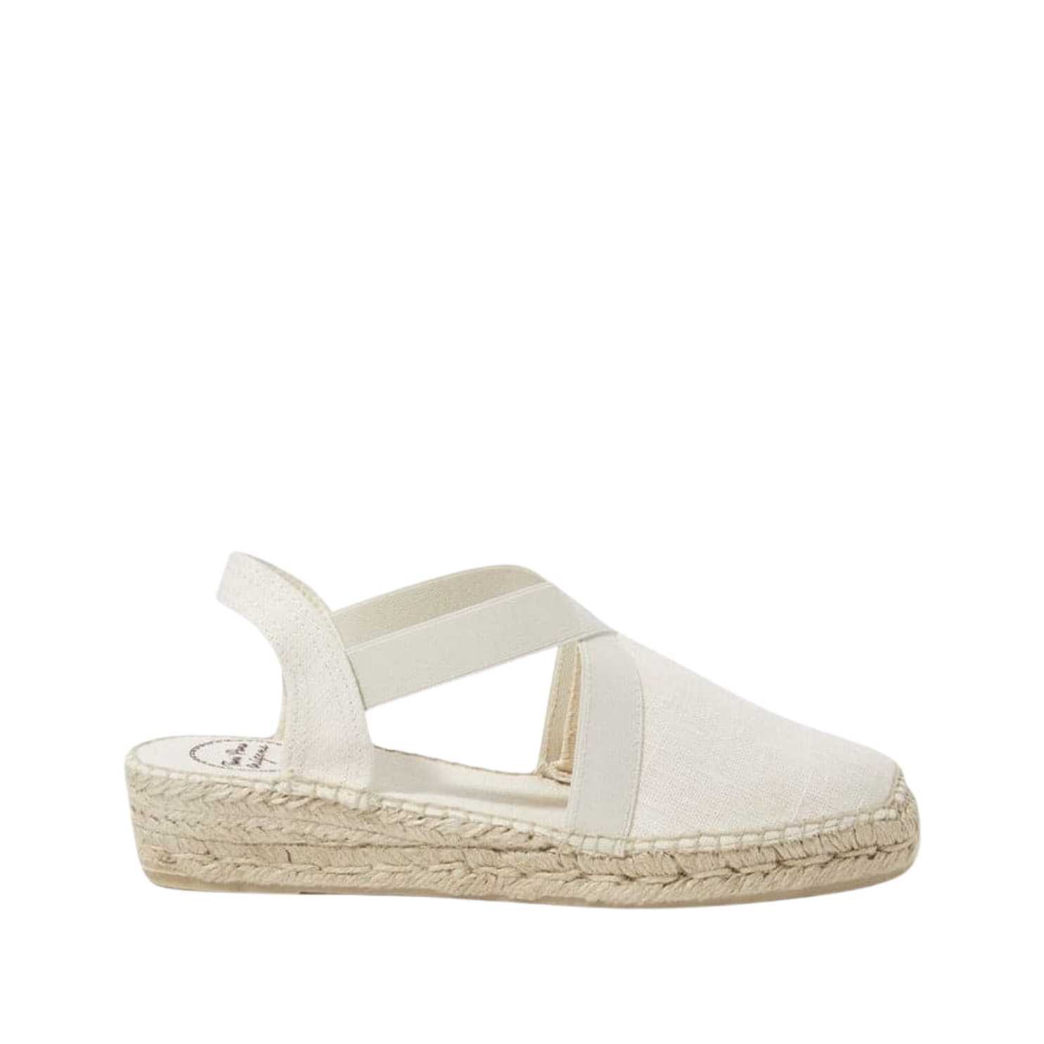 Women's Plain Linen Wedge Espadrille Sandals - Comfortable Summer Casual Shoes for Beach, Vacation & Everyday Wear | Verona Collection