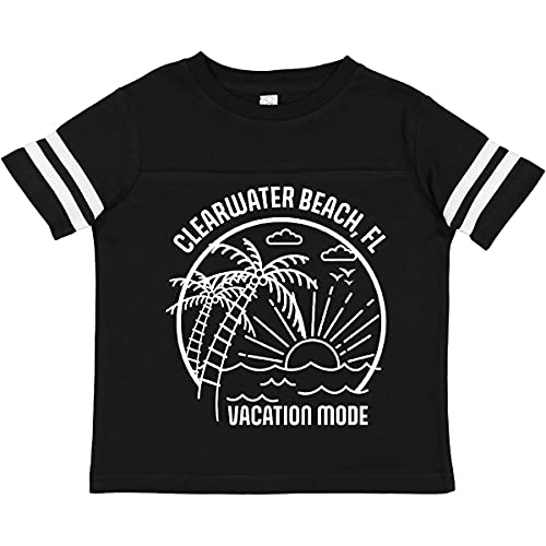 Inktastic Summer Vacation Mode Clearwater Beach Florida Toddler T-Shirt - Cute Graphic Tee for Boys & Girls - Perfect Beach Outfit & Florida Souvenir