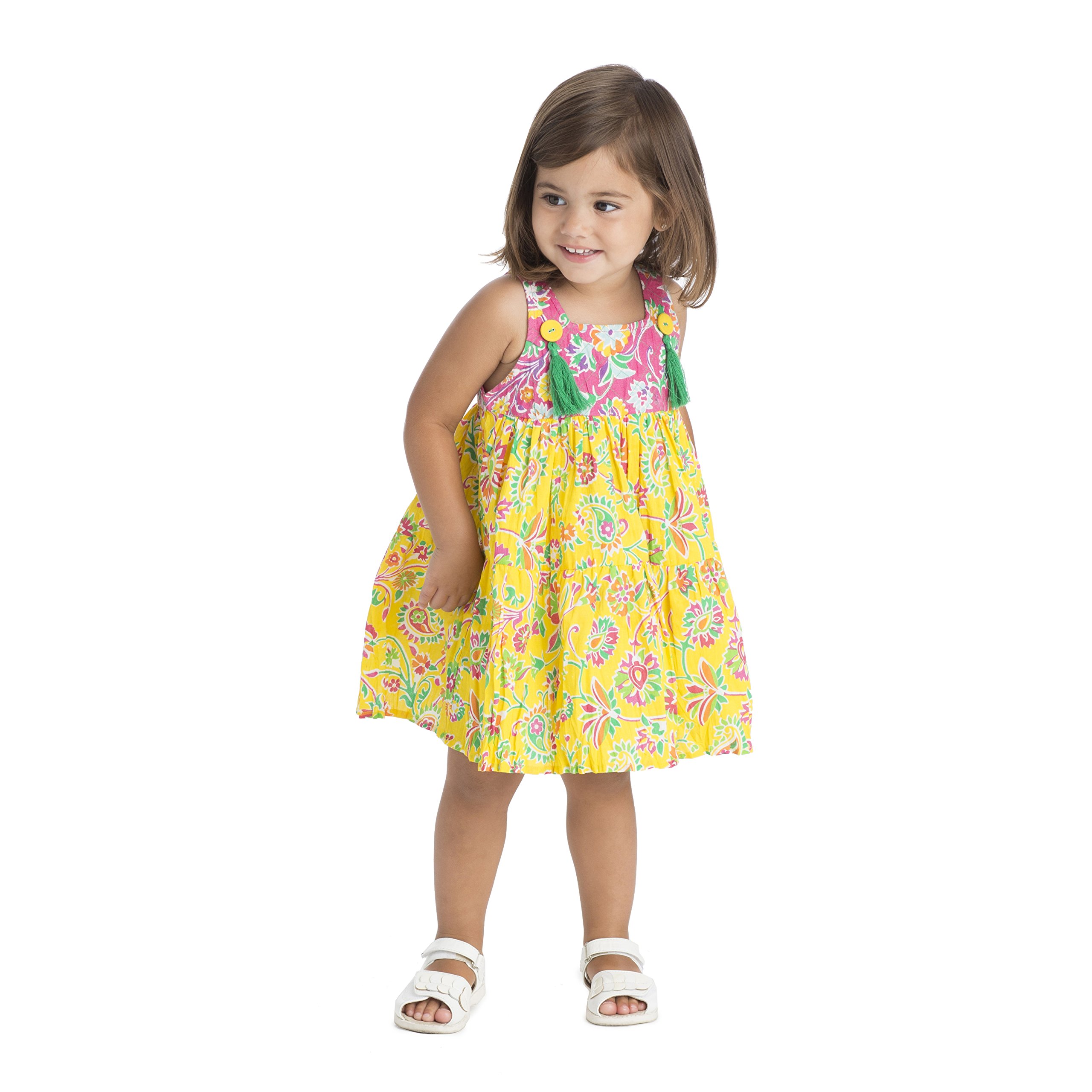 Baby Girls' Ayu Dress - Stylish & Comfortable for Playdates & Parties