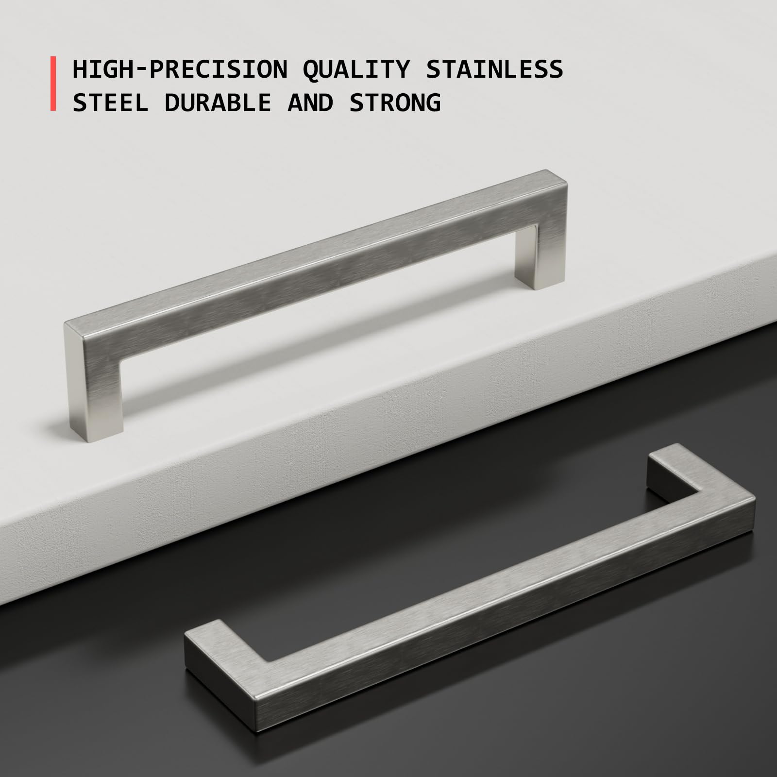 45 Pack Brushed Nickel Cabinet Pulls 7.5