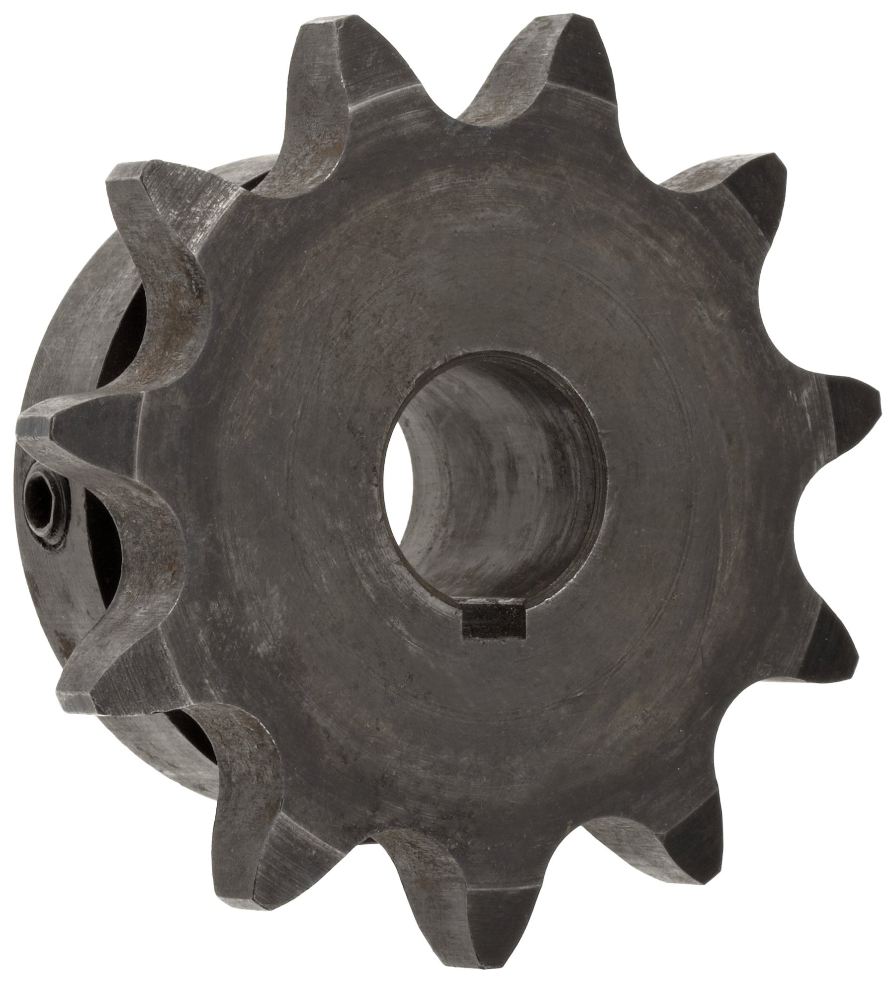 **Martin Roller Chain Sprocket - Hardened Teeth, Bored-to-Size, Type B Hub, Single Strand, Size 50 (0.625