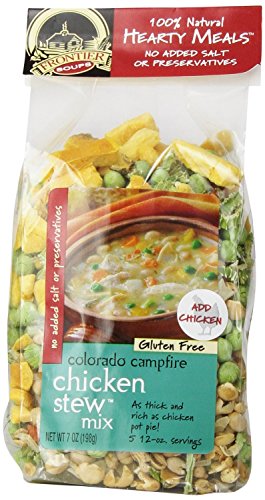 Frontier Soups Hearty Meals Colorado Campfire Chicken Stew Mix - 7oz (4 Pack) | Easy Camping & Hiking Meals | Perfect for Outdoor Adventures & Emergency Food Supply