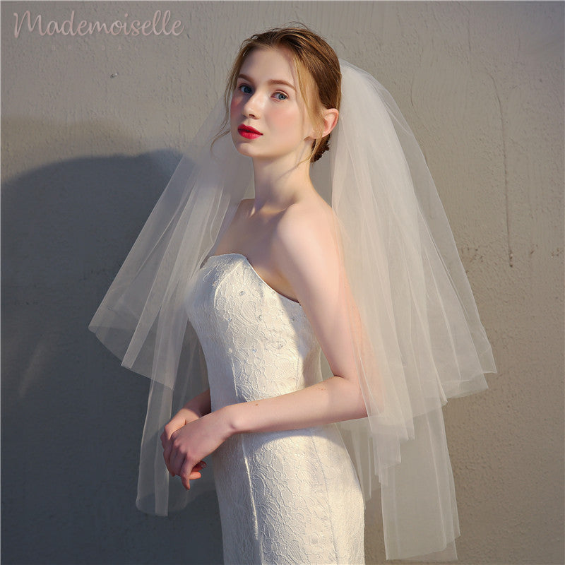 Dorathy Veil - Elegant Wedding Veil for Brides | Perfect for Church Ceremonies, Outdoor Weddings & Photo Shoots