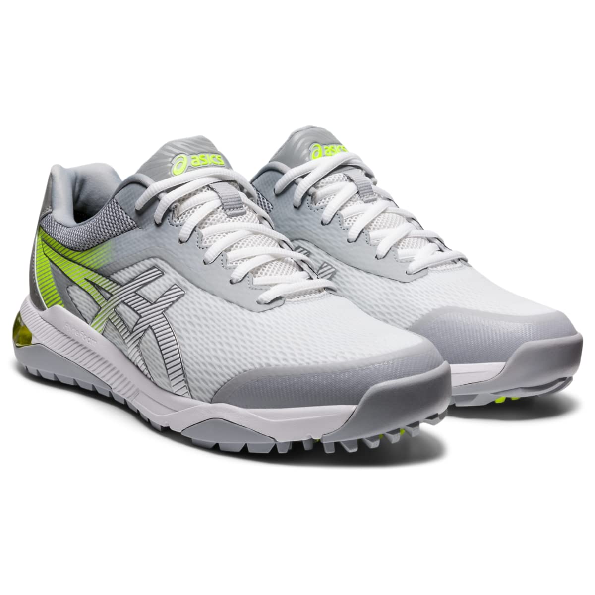 ASICS Men's GEL-Course Ace Spiked Golf Shoes - White/White - Size 8.5 | Lightweight & Waterproof Golf Footwear for Men | Perfect for Golf Tournaments & Driving Range Practice