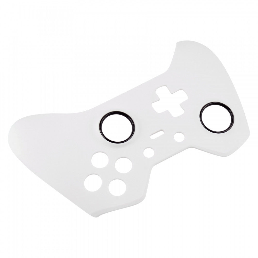 eXtremeRate White Replacement Front Housing Shell for Xbox One Elite Controller Model 1698 XOEP002 - Custom Gaming Shell for Enhanced Controller Protection & Style