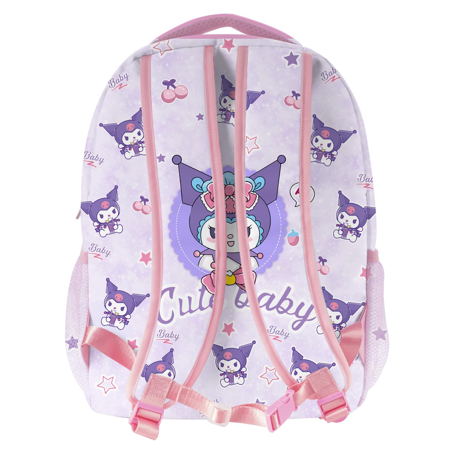 Cute Pink Backpack for Women - Kawaii Stylish Casual Daypack for Travel, Shopping & College | Lightweight Waterproof Laptop Backpack with USB Charging Port