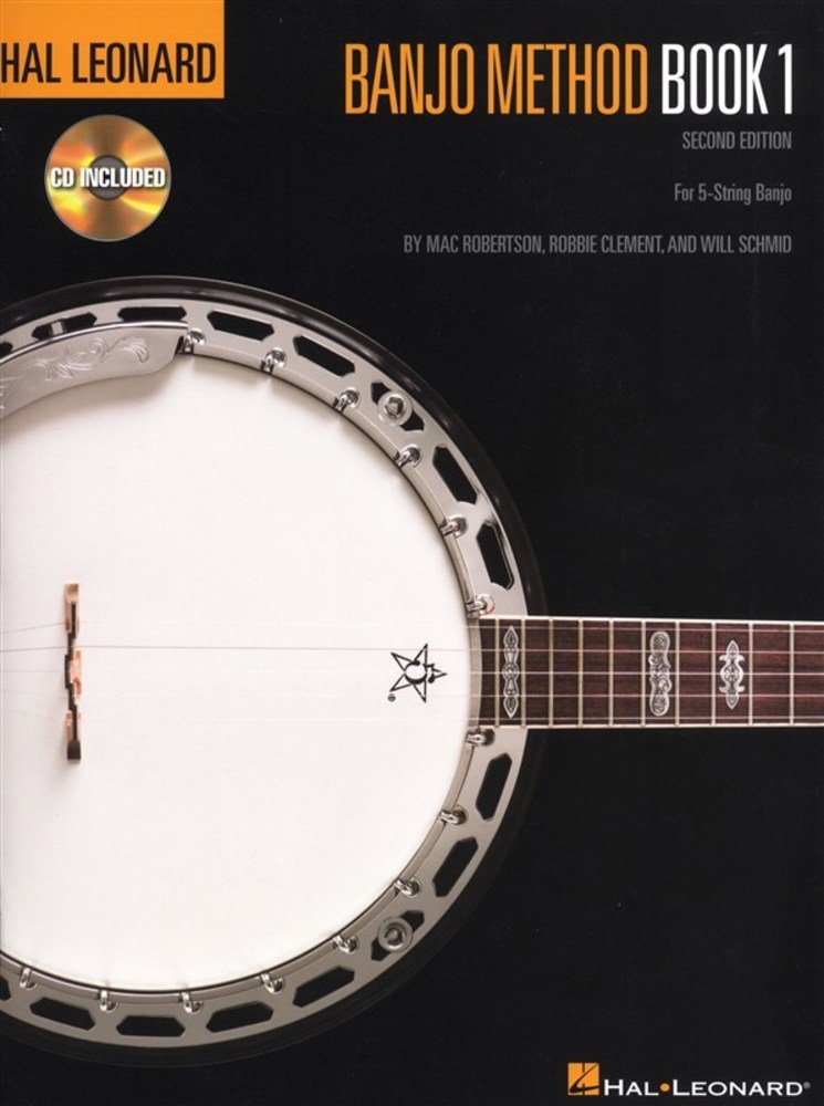 Hal Leonard Banjo Method - Book 1 with Online Audio | Beginner Banjo Lessons & Tutorials | Perfect for Self-Study, Music Classes & Home Practice