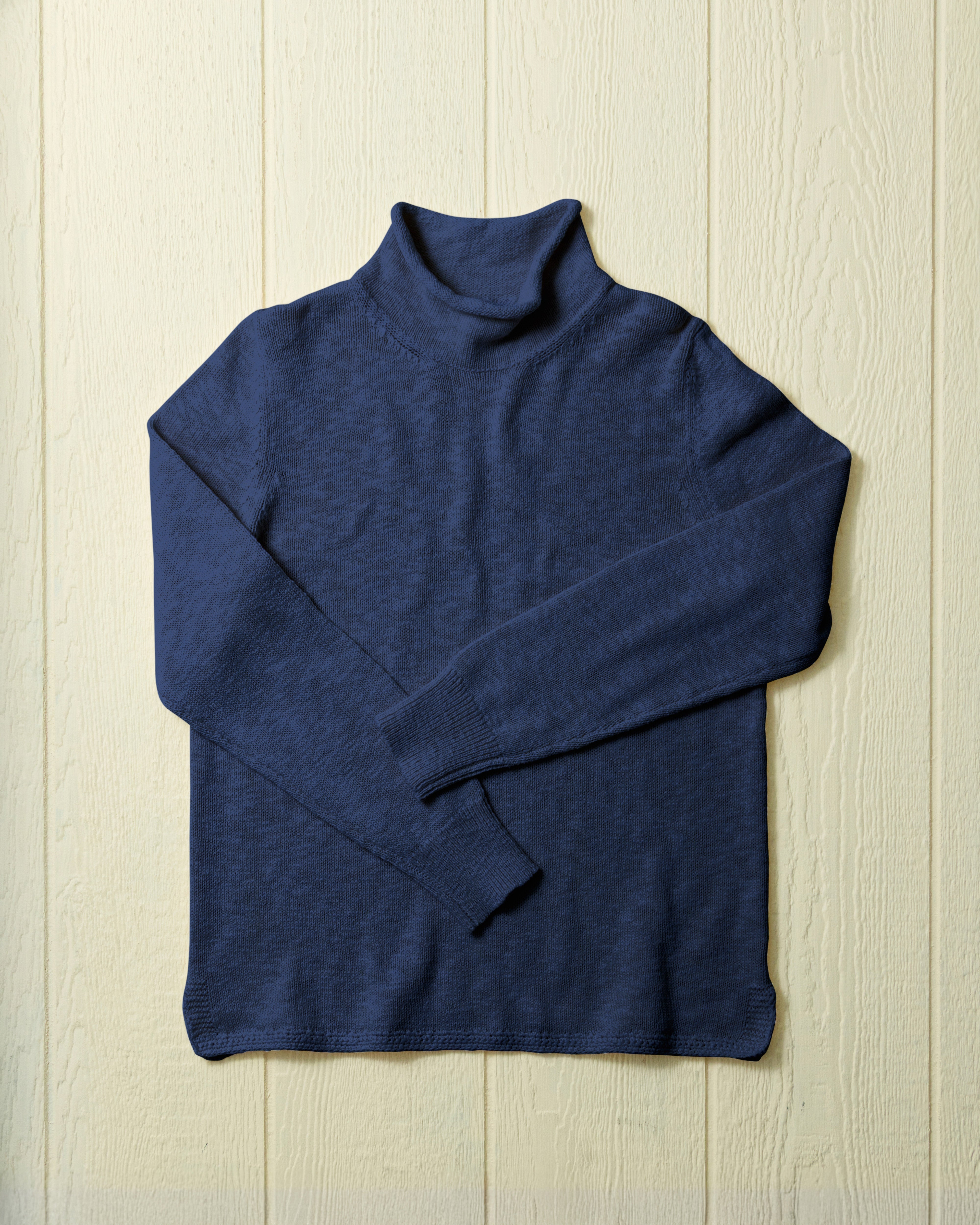 Premium Navy Fisherman Sweater for Men & Women - Cozy Hand-Knit Pullover for Fall & Winter - Perfect for Outdoor Activities & Casual Wear