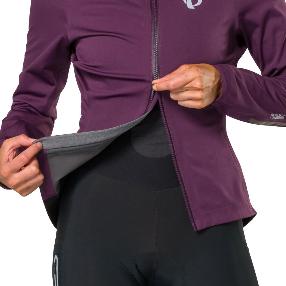 Waterproof Women's PRO Rain Jacket - Lightweight Windproof Outdoor Jacket for Hiking, Running & Travel