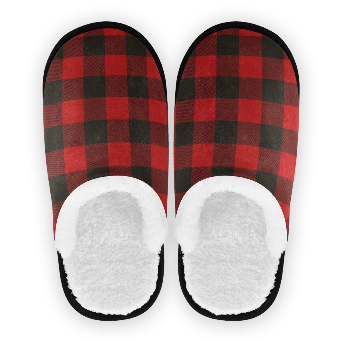ALAZA Abstract Octopus Non-Slip House Slippers for Men & Women - Cozy Indoor/Outdoor Home, Hotel, Spa, Bedroom & Travel Comfort Shoes