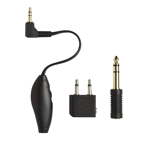 Shure EAADPT-KIT Headphone Adapter with Volume Control - Professional Audio Accessory for Musicians, DJs & Studio Recording