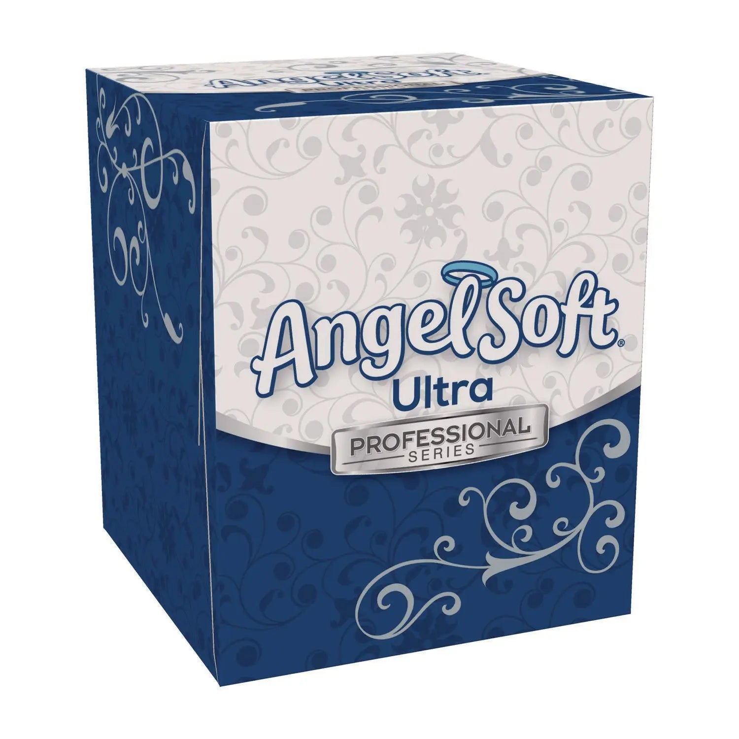 Angel Soft Ultra Facial Tissues, 2-Ply White Tissues, 96 Sheets per Box (36 Boxes) - Soft & Strong for Home, Office & Travel Use