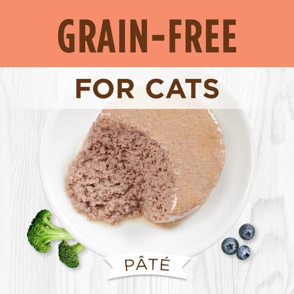 Instinct Original Real Salmon Recipe Canned Cat Food - Grain Free, High Protein Wet Cat Food for Adult Cats - Perfect for Mealtime, Travel & Emergency Kits