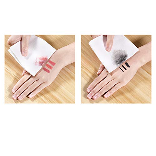 Melitt 100PCS Disposable Cotton Wash Towels - Soft & Absorbent Cleaning Wipes for Face, Hands & Baby Care - Perfect for Travel, Gym & Home Use
