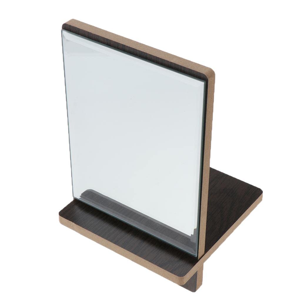 Losa Tabletop Makeup Mirror - Detachable Folding Cosmetic Mirror for Bathroom, Vanity & Travel - Perfect for Makeup Application, Shaving & Skincare Routine
