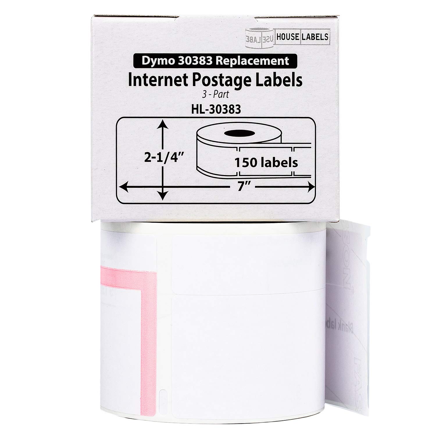 HOUSELABELS Compatible DYMO 30383 Shipping Labels (2-1/4