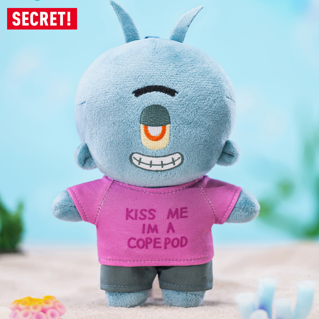 POP MART SpongeBob SquarePants Plush Keychain Blind Box - Cute Collectible Toy for Fans, Gifts & Surprise Unboxing Fun