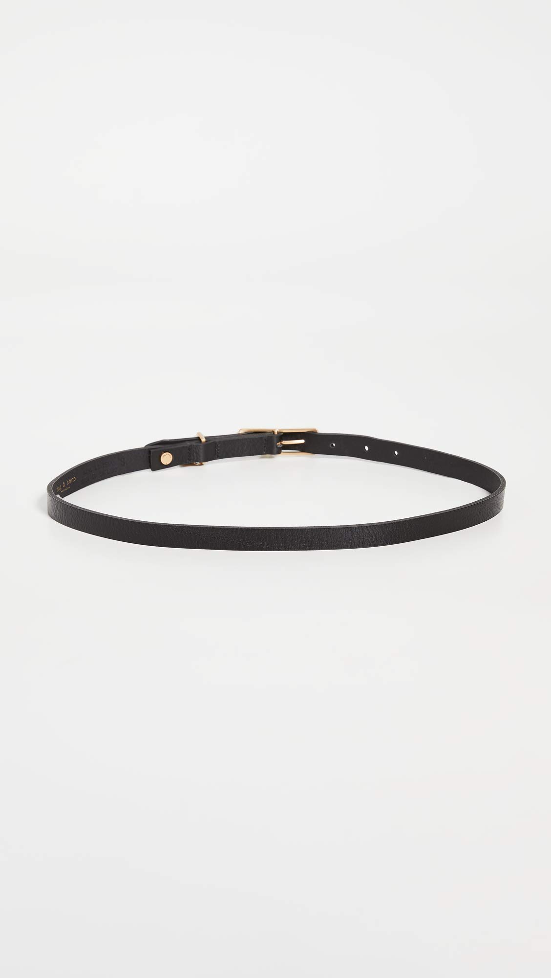 rag & bone Women's Baby Rebound Belt - Stylish Adjustable Waist Belt for Jeans, Dresses & Outfits | Perfect for Casual, Office & Night Out Looks
