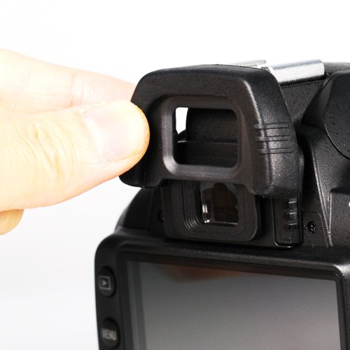 Foto&Tech 3-Piece Replacement Rubber DK-20 Eyecup for Nikon D5500, D5300, D3400, D3300, F65, F75, D40, D50, D60, D70s, D5100, D3200, D3100, D3000 DSLR Cameras - Perfect for Photography Enthusiasts & Professional Shoots (3-Pack)