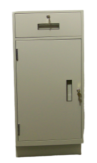 Fenco F 203 Pedestal Unit with Locking Box Drawer - Heavy Duty Storage Cabinet for Office, Workshop & Garage Organization