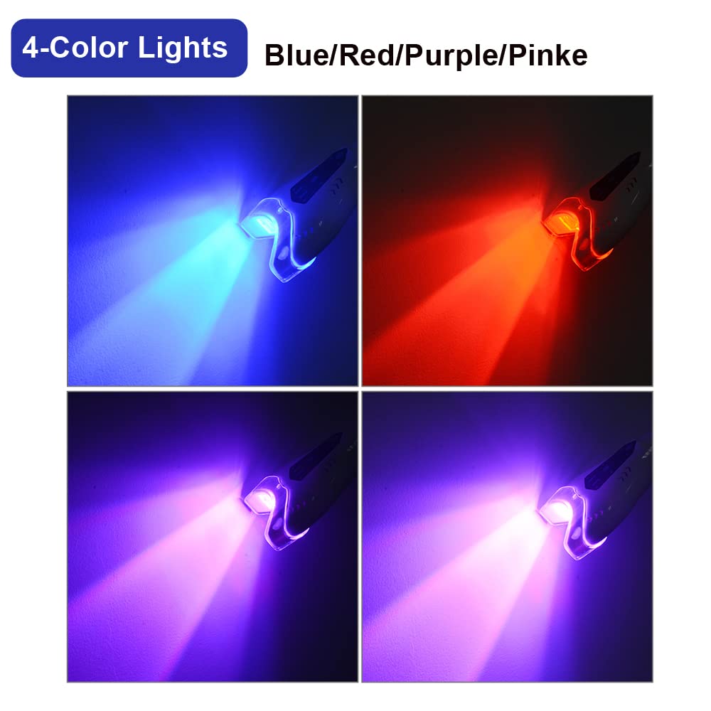 Professional LED Teeth Whitening Lamp with Remote Control - 6 Cold Light LED Dental Whitening System for At-Home Teeth Brightening | Perfect for Smile Enhancement & Special Occasions