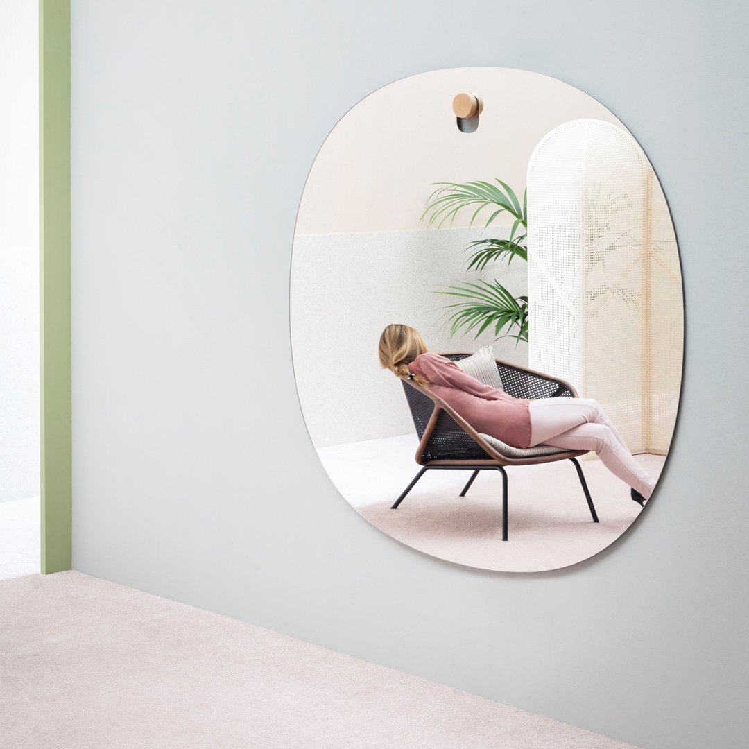 Big Brother Wall Mirror - Large Decorative Mirror for Living Room, Bedroom, and Entryway - Perfect for Home Decor and Vanity Use