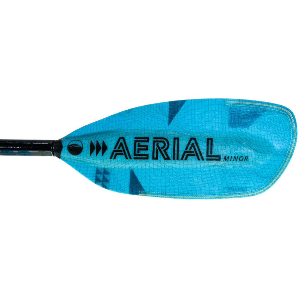 Aqua Bound Aerial Minor Fiberglass Versa Lok Bent Shaft 4-Piece Kayak Paddle - Lightweight & Durable for Touring, Fishing & Recreational Kayaking