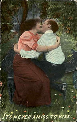 Romantic Vintage Love Postcard from 1911 - Original Antique Greeting Card for Valentine's Day, Wedding Anniversary & Collectors