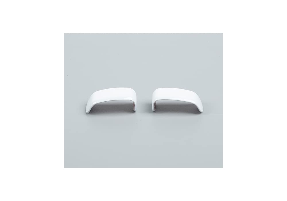 Jeep Wrangler JL & Gladiator JT 2018+ Interior Mouldings - White Turn Signal/Wiper Control Stalk Decor Cover Trim | Upgrade Your Jeep's Cabin Style for Off-Road Adventures & Daily Driving