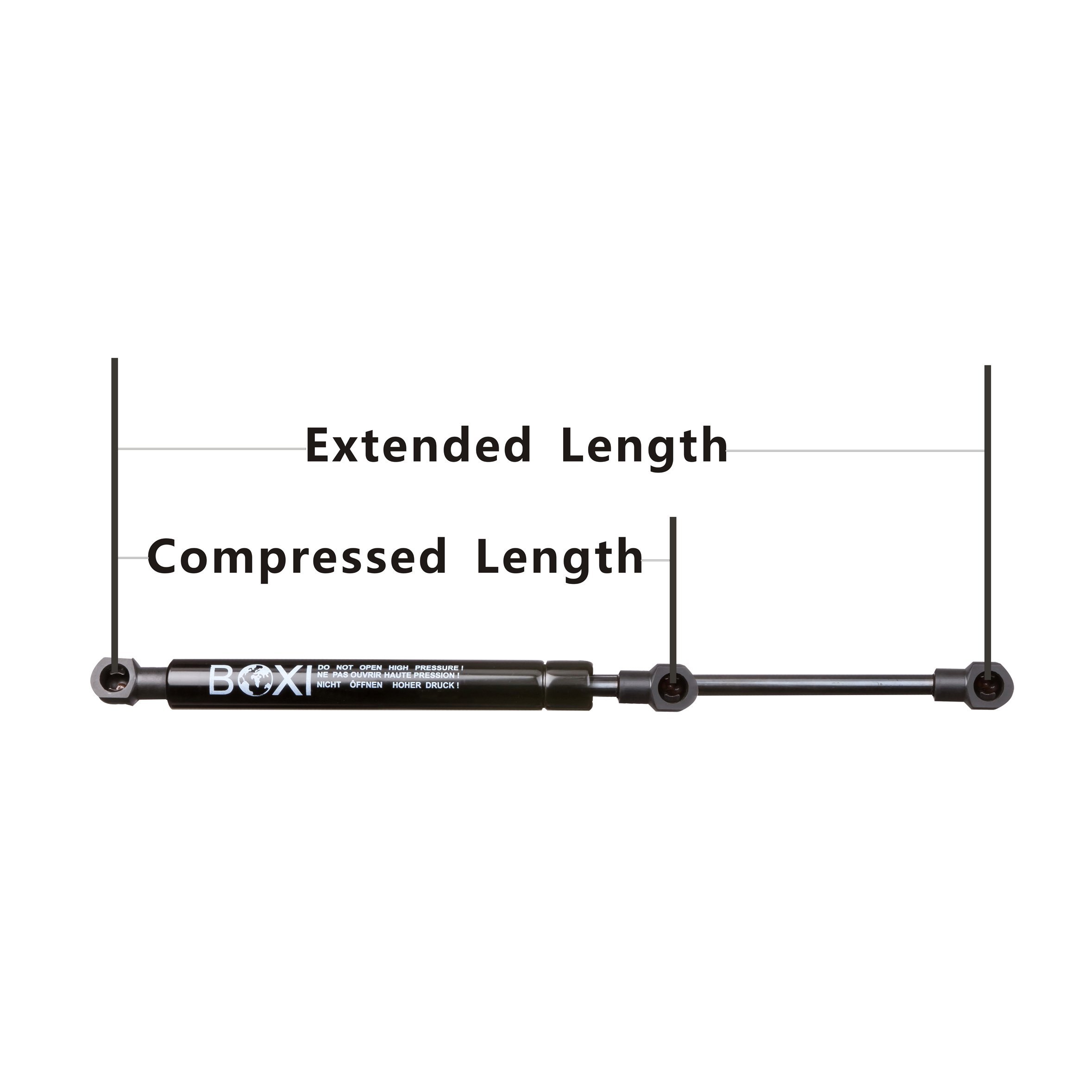 BOXI 2-Piece Rear Trunk Lift Supports Struts Shocks Gas Springs for 2004-2007 Cadillac CTS (SG430087 6404 15911948) - Easy Trunk Access & Secure Cargo Transport