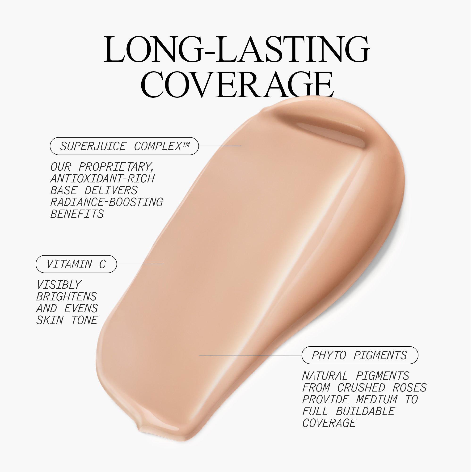 Flawless Serum Foundation - Lightweight, Full Coverage Liquid Makeup for a Radiant, Natural Finish | Perfect for Everyday Wear & Special Occasions