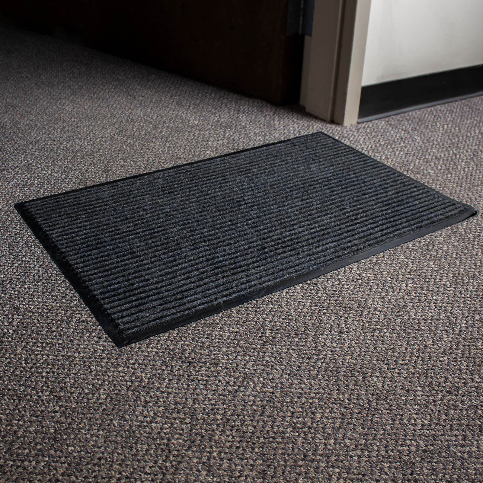 BarConic® Heavy Duty Brush Step Entrance Mat - 1.5' x 2.5' Non-Slip Doormat for Home, Office & Commercial Use - Perfect for Mud, Dirt & Water Removal at Entryways