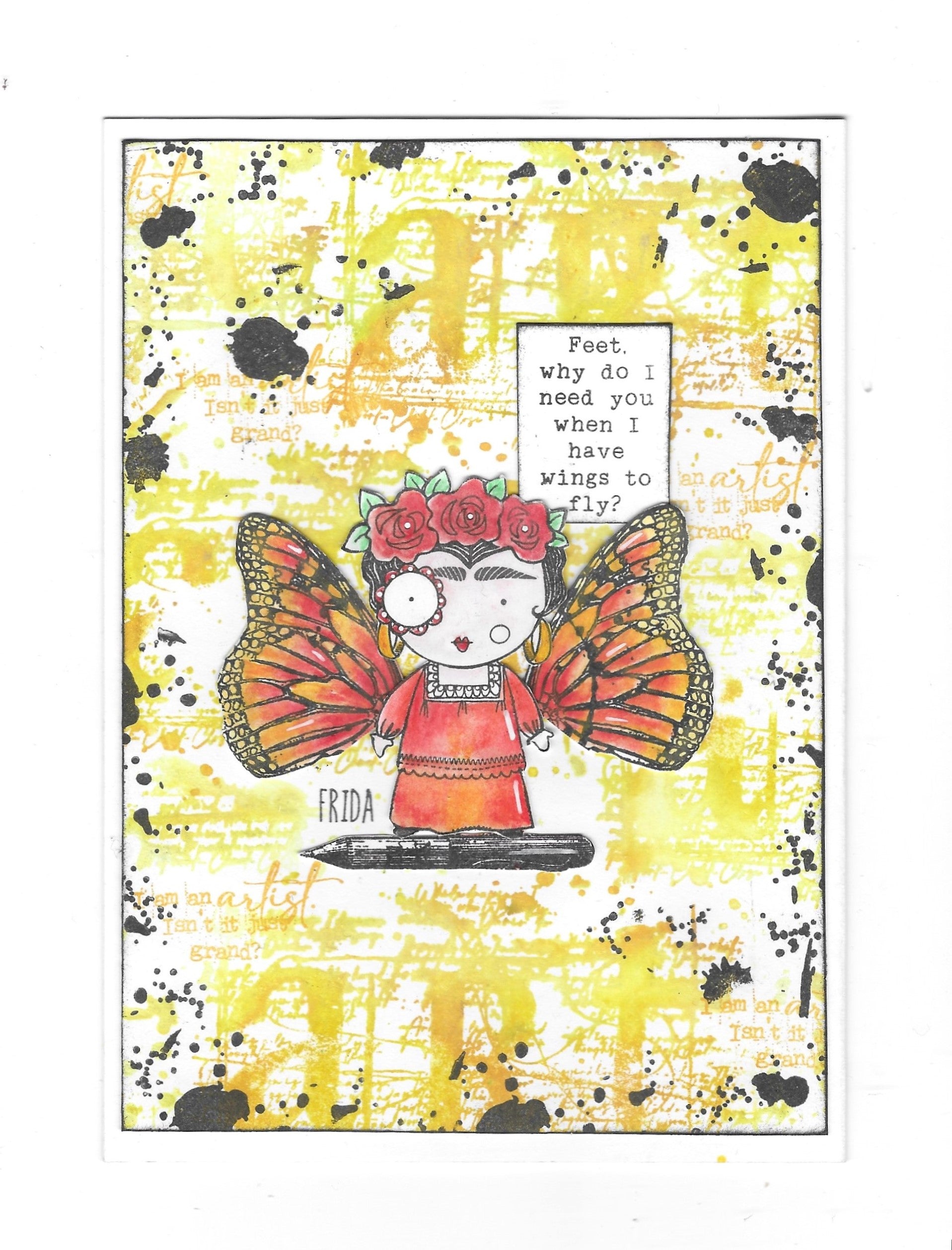 AALL and Create Stamp Set 918 Morphed Palette - Perfect for Card Making, Scrapbooking, and DIY Craft Projects