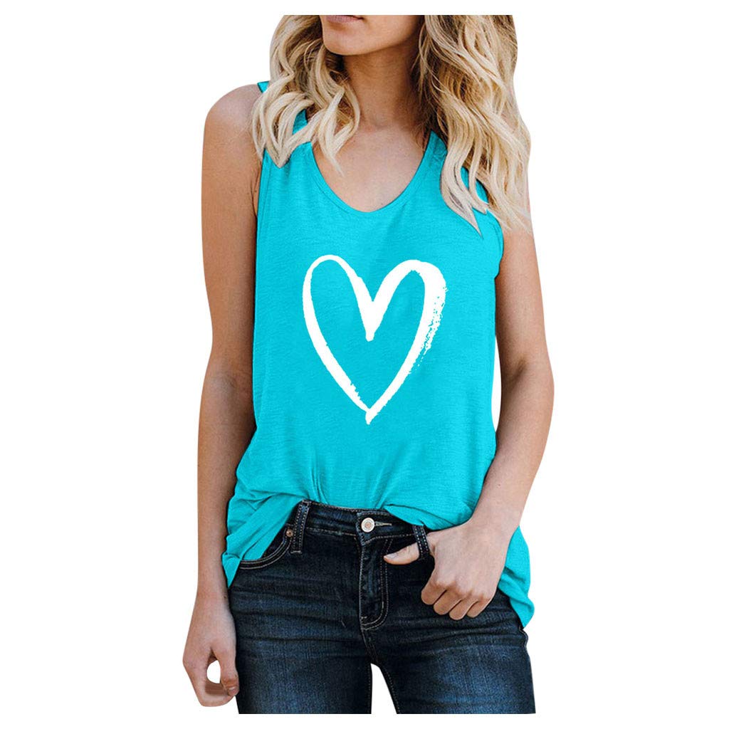 Women's Cotton Tank Tops - Sleeveless Floral Music Note Print Cross Back Flowy Tunic Camisole for Summer | Casual Wear, Beach Outfits, Music Festivals & Layering
