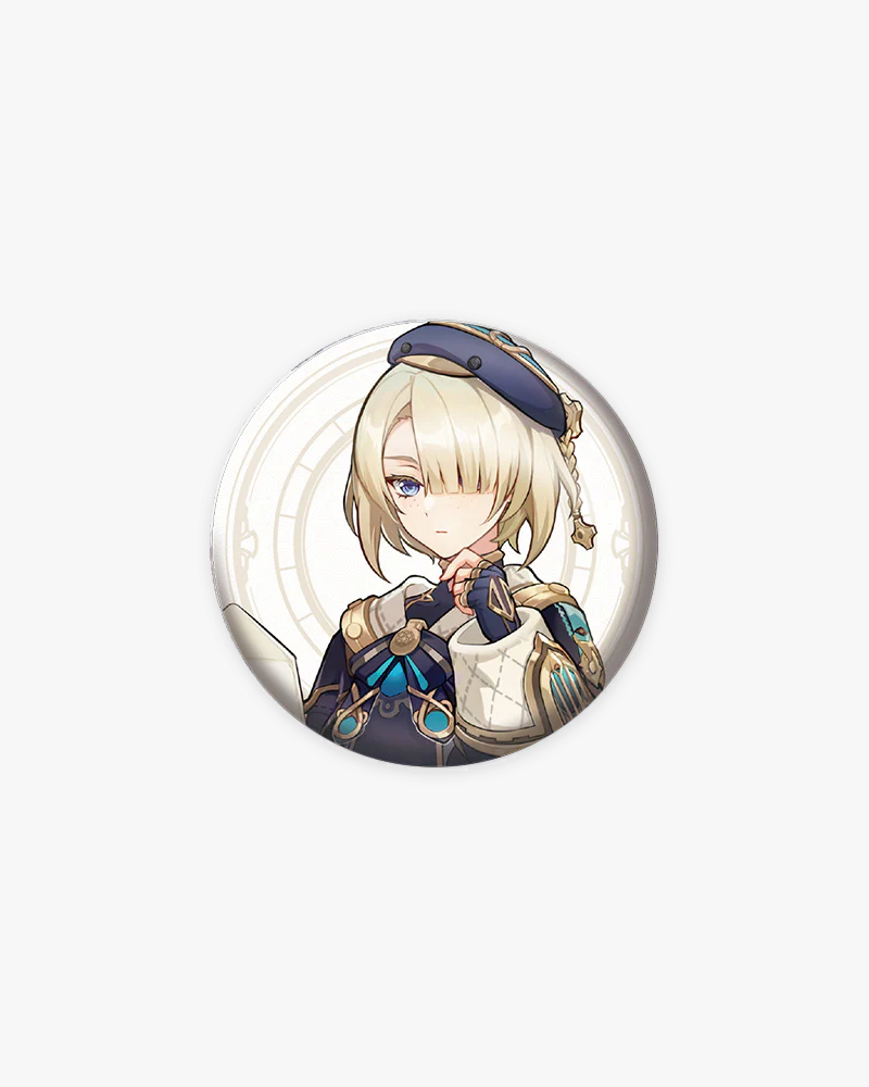 Genshin Impact© 2023 Official Character Badge Set - Anime Collectible Pins for Cosplay, Conventions & Gaming Merchandise Display